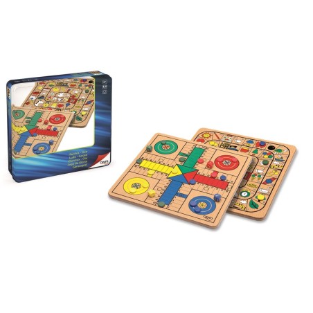 PARCHIS-OCA CAJA METAL