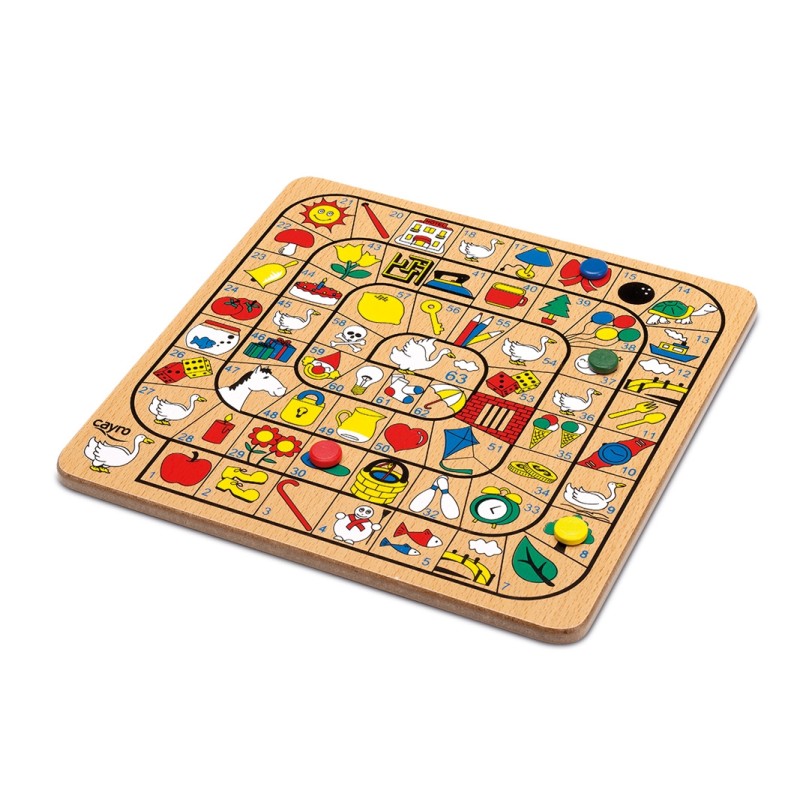 PARCHIS-OCA CAJA METAL