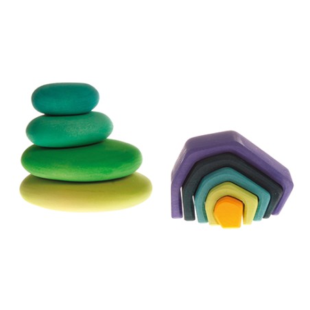 PIEDRAS DE MUSGO - VERDES