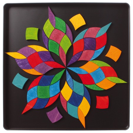 PUZLE MAGNÉTICO ESPIRAL DE COLORES