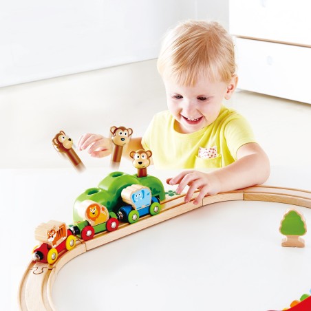 CIRCUITO TREN MÚSICA Y MONOS