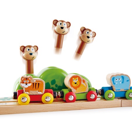 CIRCUITO TREN MÚSICA Y MONOS