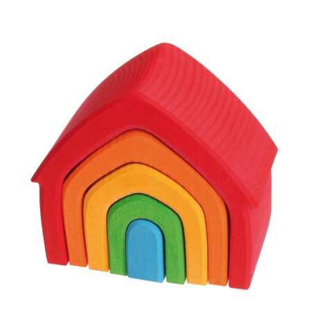 CASA COLOREADA MADERA