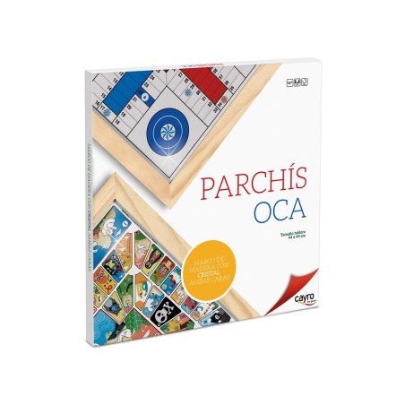 PARCHIS-OCA CRISTAL 4 JUGADORES