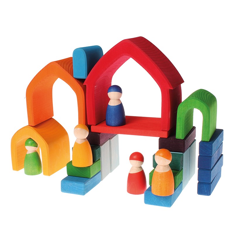 CASA COLOREADA MADERA