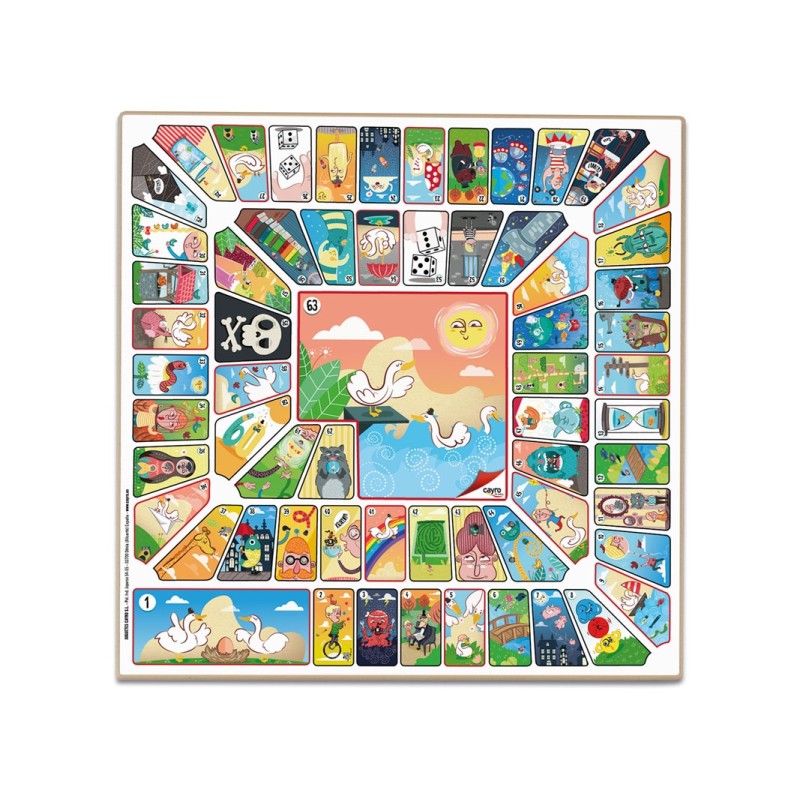 PARCHIS-OCA 40x40 CON ACCESORIOS