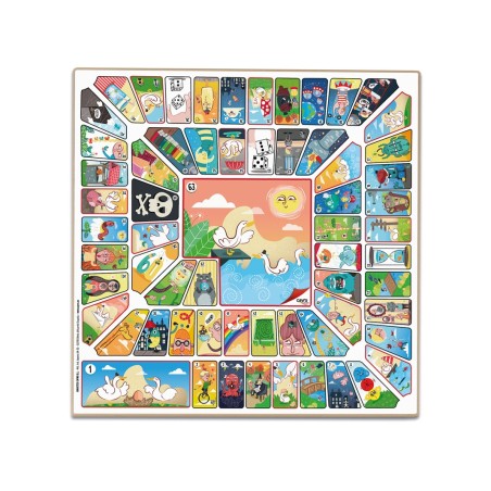 PARCHIS-OCA 40x40 CON ACCESORIOS