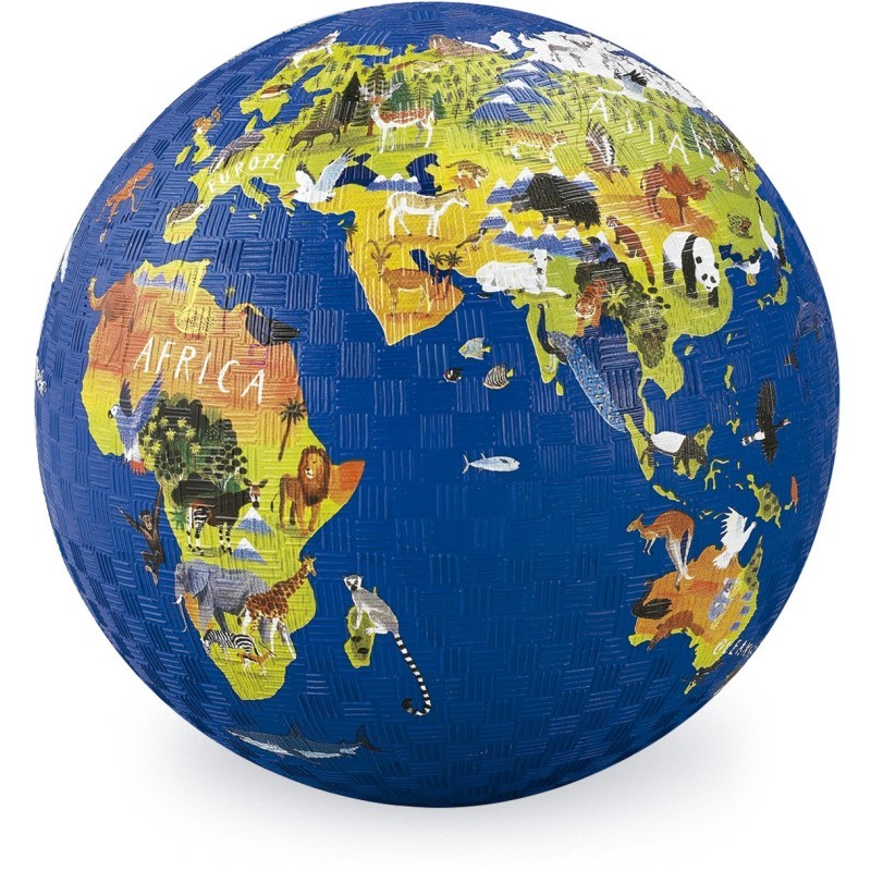 PELOTA 13 cm. EL MUNDO