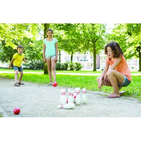 BOLOS ROJOS Y BLANCOS