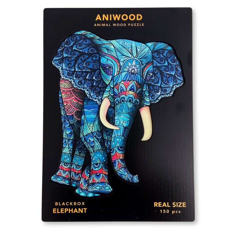 PUZLE ELEFANTE M ANIWOOD