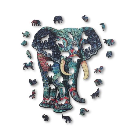 PUZLE ELEFANTE M ANIWOOD