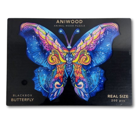 PUZLE MARIPOSA GRANDE - ANIWOOD