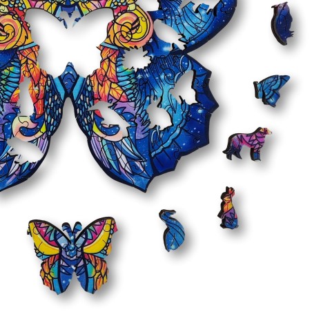 PUZLE MARIPOSA GRANDE - ANIWOOD