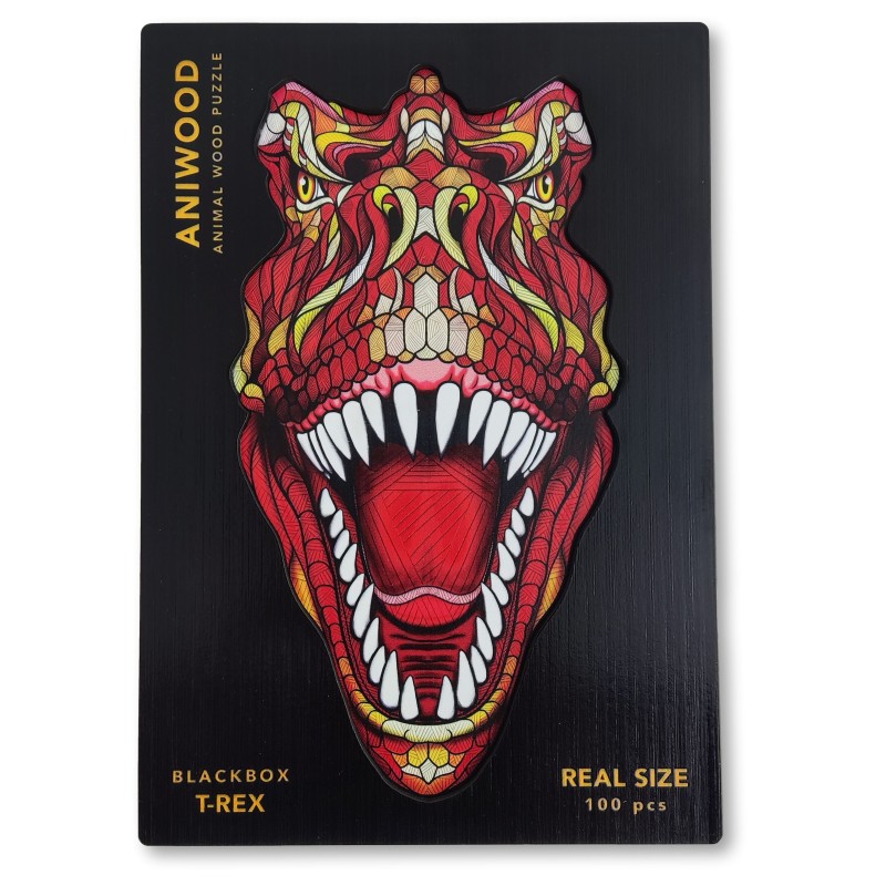 PUZLE TIRANOSAURIO REX PEQUEÑO - ANIWOOD