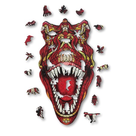 PUZLE TIRANOSAURIO REX PEQUEÑO - ANIWOOD