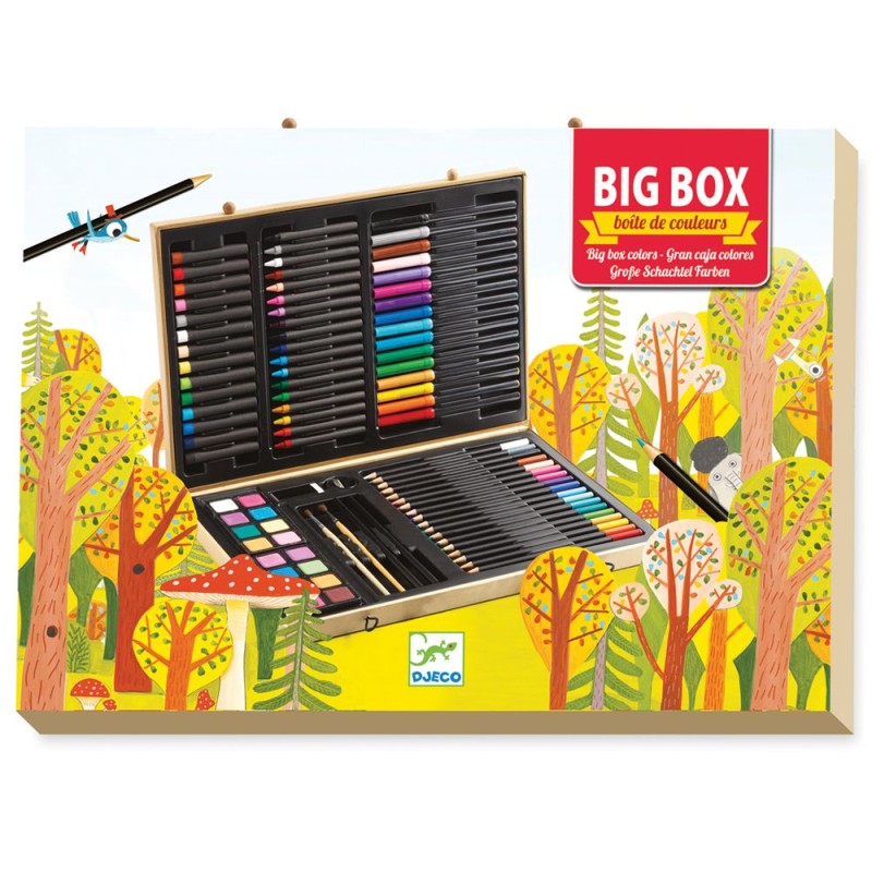 Caja De Música Jardín Secreto De Djeco - Decoración Infantil Con Melodía, Multicolor