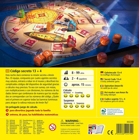 CÓDIGO SECRETO 13+4