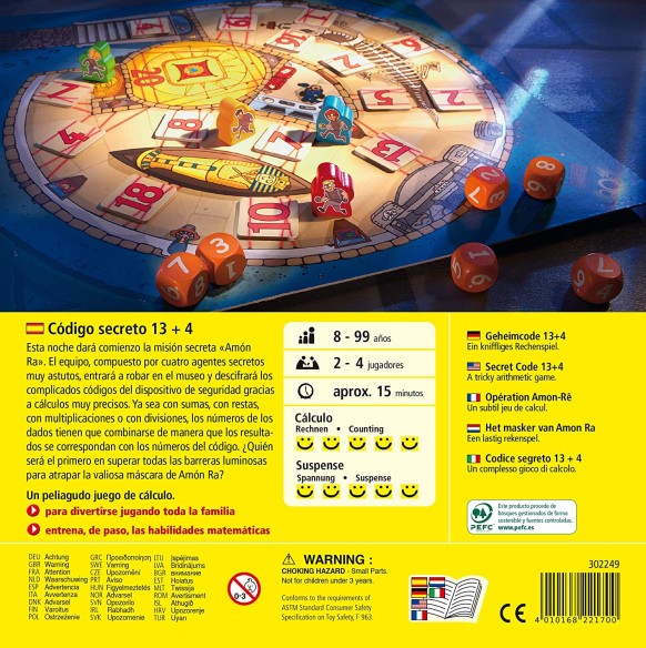 CÓDIGO SECRETO 13+4