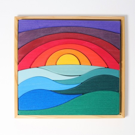 PAISAJE PUZLE CREATIVO