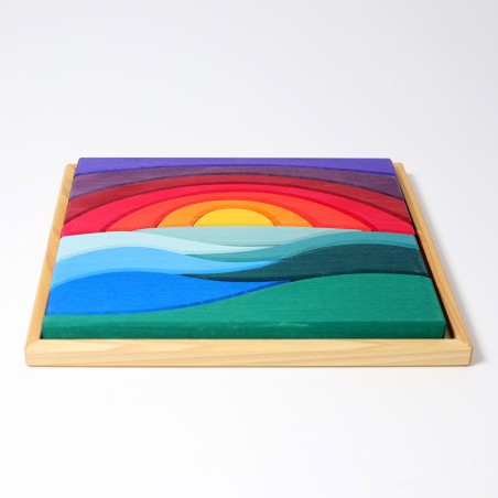 PAISAJE PUZLE CREATIVO
