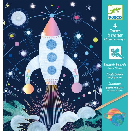 CUADROS RASCAR COSMOS