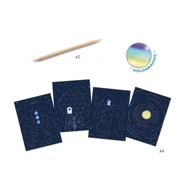 CUADROS RASCAR COSMOS