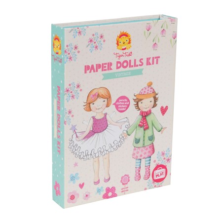 MUÑECAS DE PAPEL VINTAGE