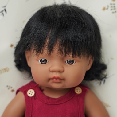 MUÑECA LATINOAMERICANA 38cm.