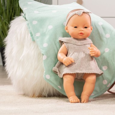 MUÑECA BEBE ASIÁTICA 32cm