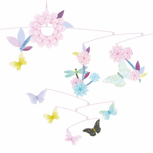 MÓVIL PIRUETAS DE MARIPOSAS
