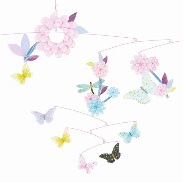 MÓVIL PIRUETAS DE MARIPOSAS