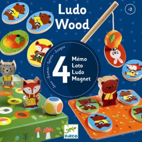 JUEGO LUDO MADERA FSC