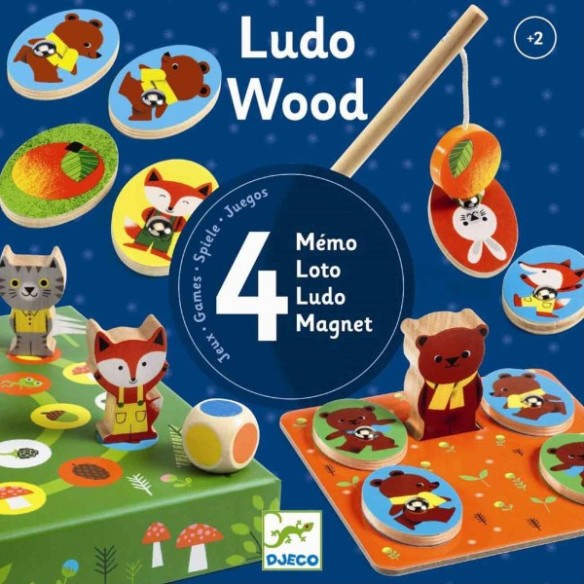 JUEGO LUDO MADERA FSC