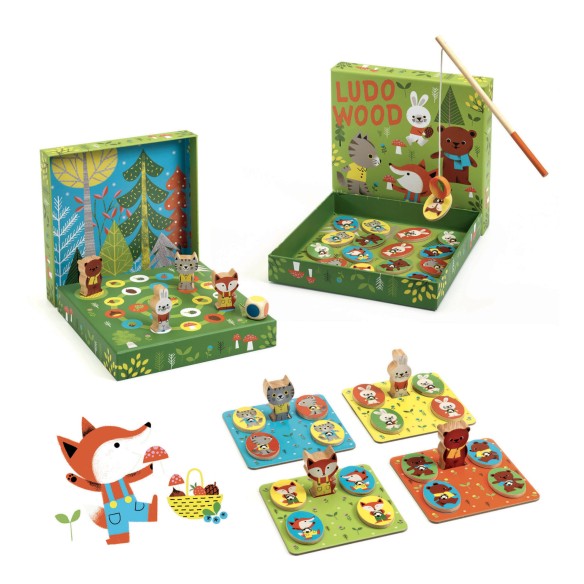 JUEGO LUDO MADERA FSC