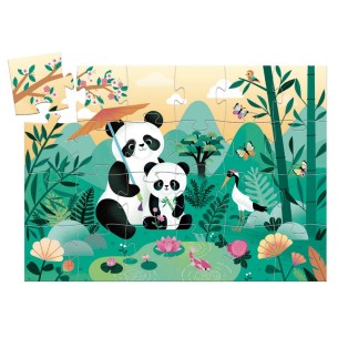 PUZLE SILUETA LEO PANDA 24 PZAS. 2