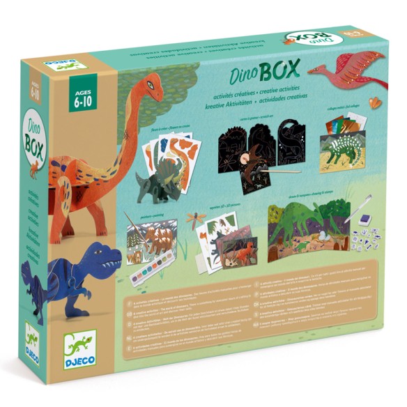 CAJA MANUALIDADES DINO