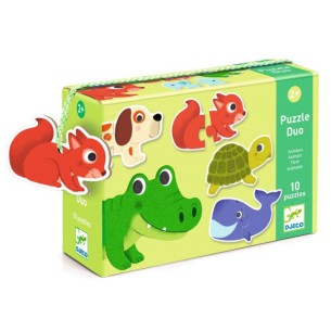 PUZLE DUO ANIMALES