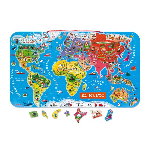 PUZLE EL MUNDO MAGNETICO