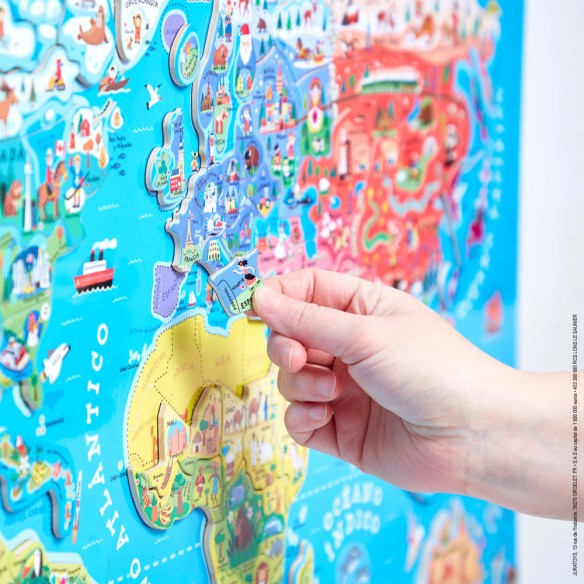 PUZLE EL MUNDO MAGNETICO