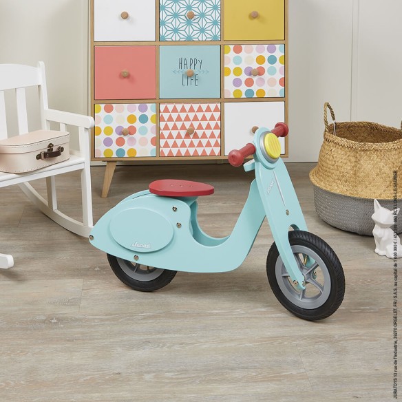 BICICLETA SCOOTER VERDE MENTA