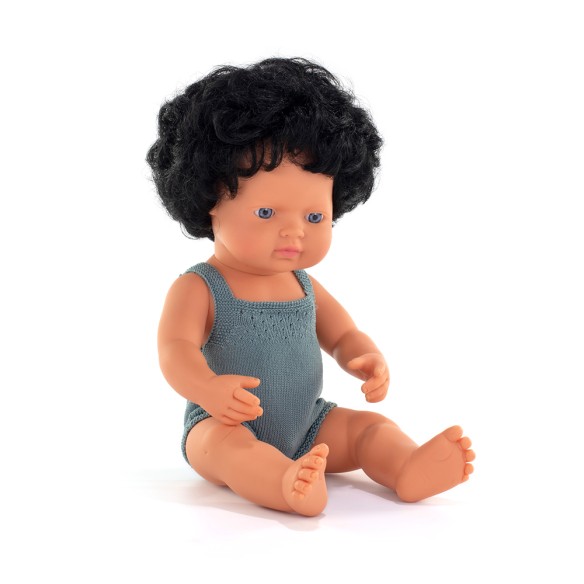 MUÑECA AFRICANA 38cm (pelele melón)