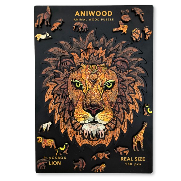 PUZLE LEÓN MEDIANO - ANIWOOD