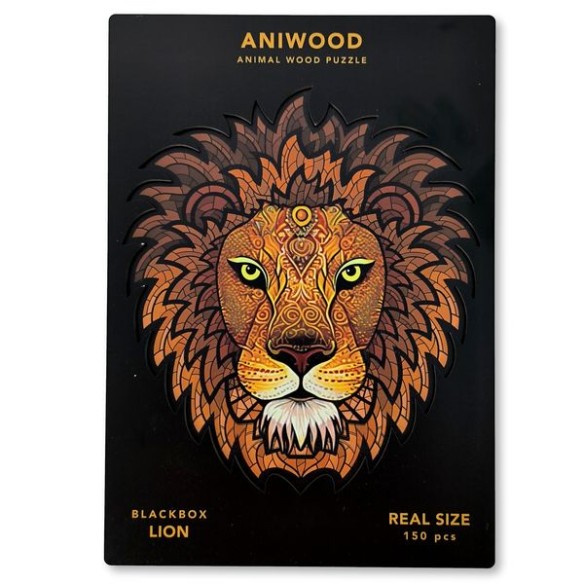 PUZLE LEÓN MEDIANO - ANIWOOD