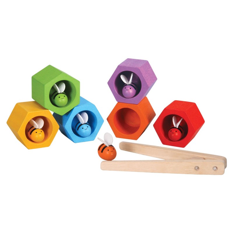 ABEJAS EN LA COLMENA PLANTOYS