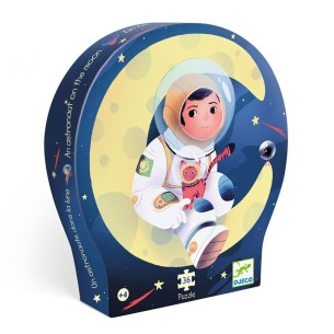 PUZLE SILUETA ASTRONAUTA