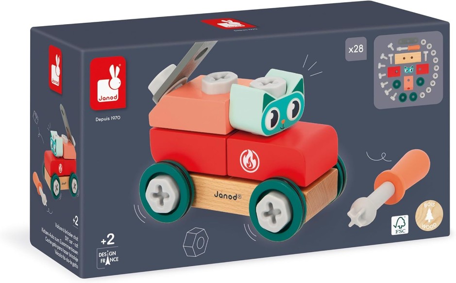 COCHE GATO BRICOLAJE