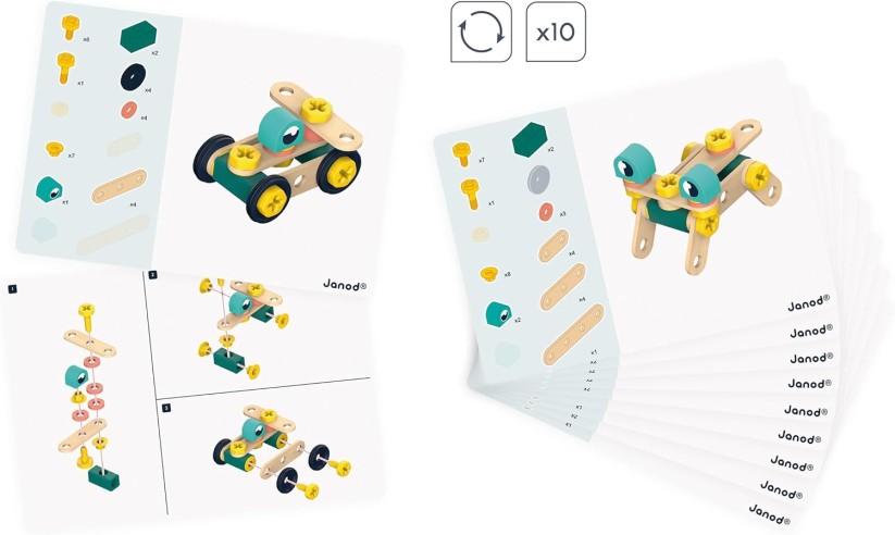 BRICOKIDS BARRIL 50 PIEZAS