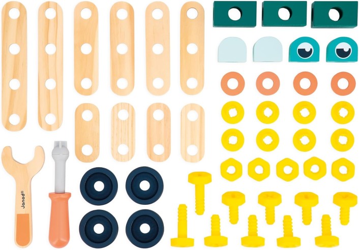 BRICOKIDS BARRIL 50 PIEZAS