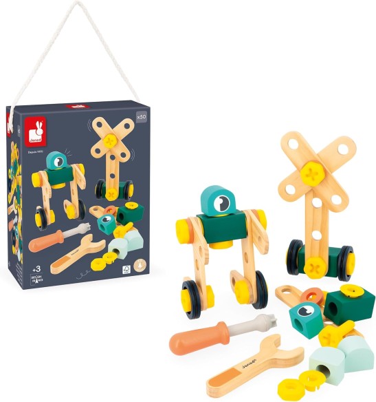 BRICOKIDS BARRIL 50 PIEZAS