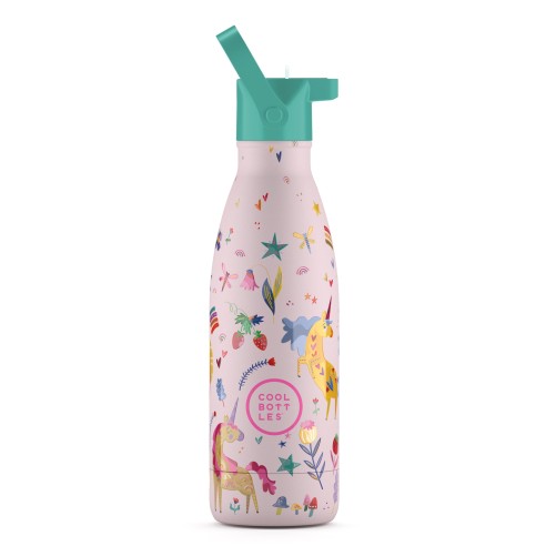 Botella NIÑOS FUNNY UNICORNS 350 ml.